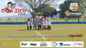Sub13 vai as Finais da Copa Zico de Futebol de campo